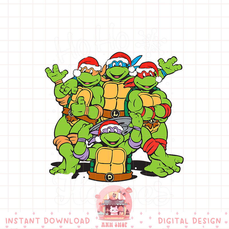 Teenage Mutant Ninja Turtles Christmas Ho Ho Heroes png, digital download, instant.pngTeenage Mutant Ninja Turtles Christmas Ho Ho Heroes png, digital download,