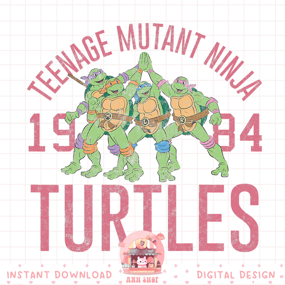 Teenage Mutant Ninja Turtles Group High Five Tee-Shirt .jpg