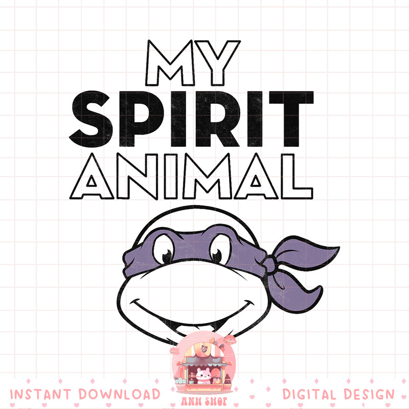 Teenage Mutant Ninja Turtles Leonardo Spirit Animal png, digital download, instant .jpg