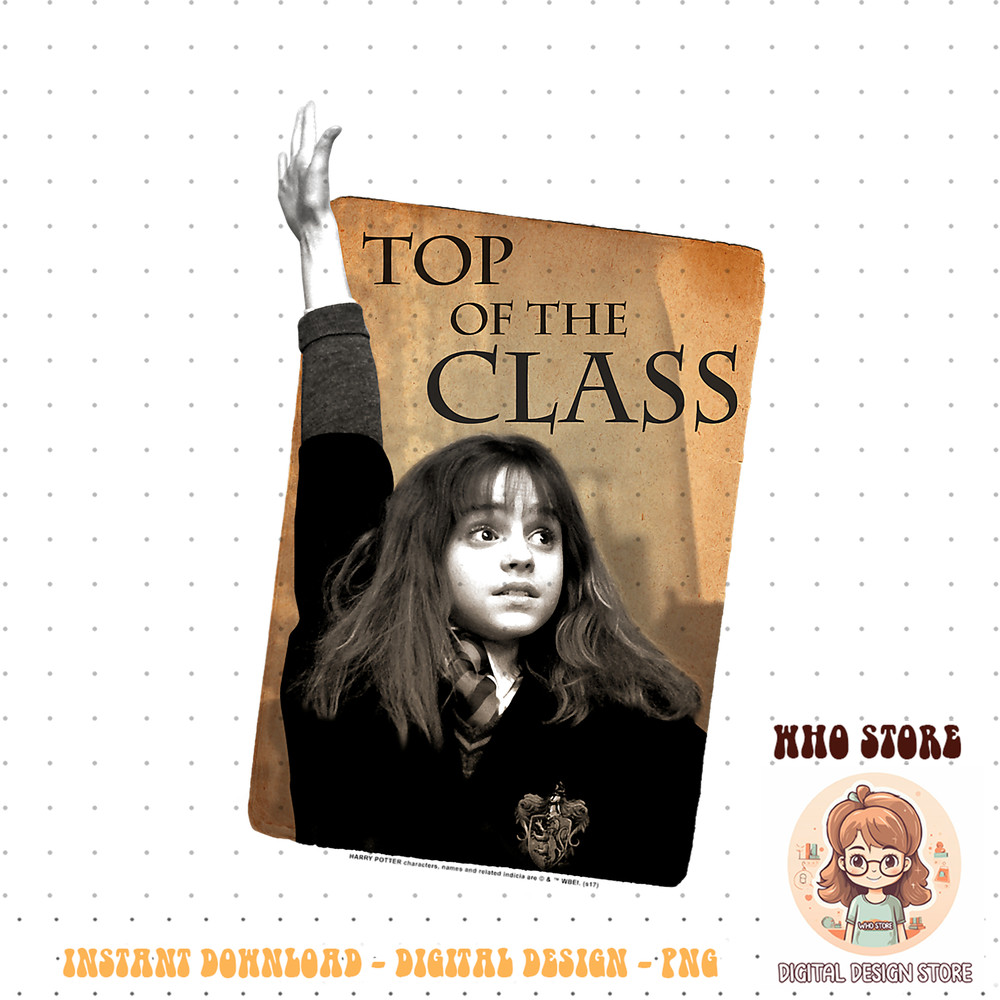 Harry Potter Hermione Top of the Class PNG Download.jpg