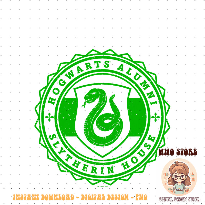 Harry Potter Hogwarts Alumni Slytherin House PNG Download.jpg