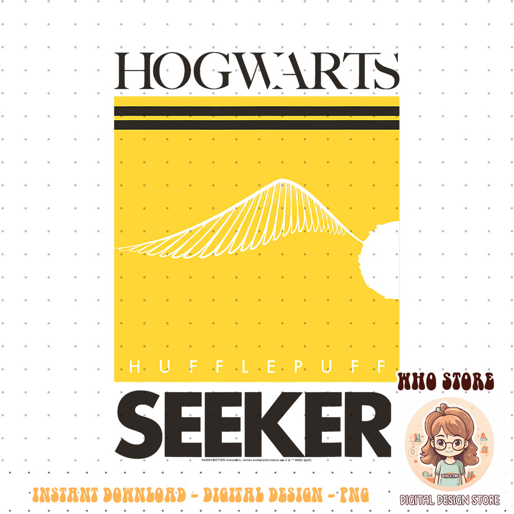 Harry Potter Hogwarts Hufflepuff Seeker PNG Download.jpg