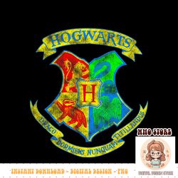 harry potter hogwarts neon house crests png download
