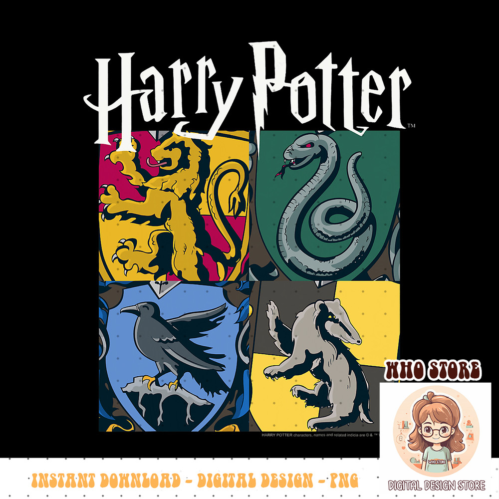 Harry Potter House Crests Panels PNG Download.jpg