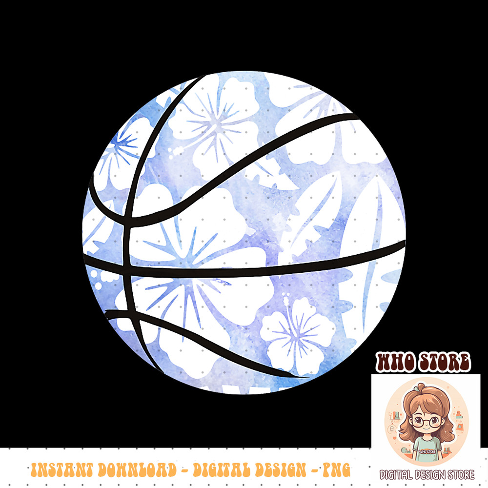 Hawaiian Hibiscus Basketball Hawaii Lover Beach Aloha Player, PNG sublimation copy.jpg