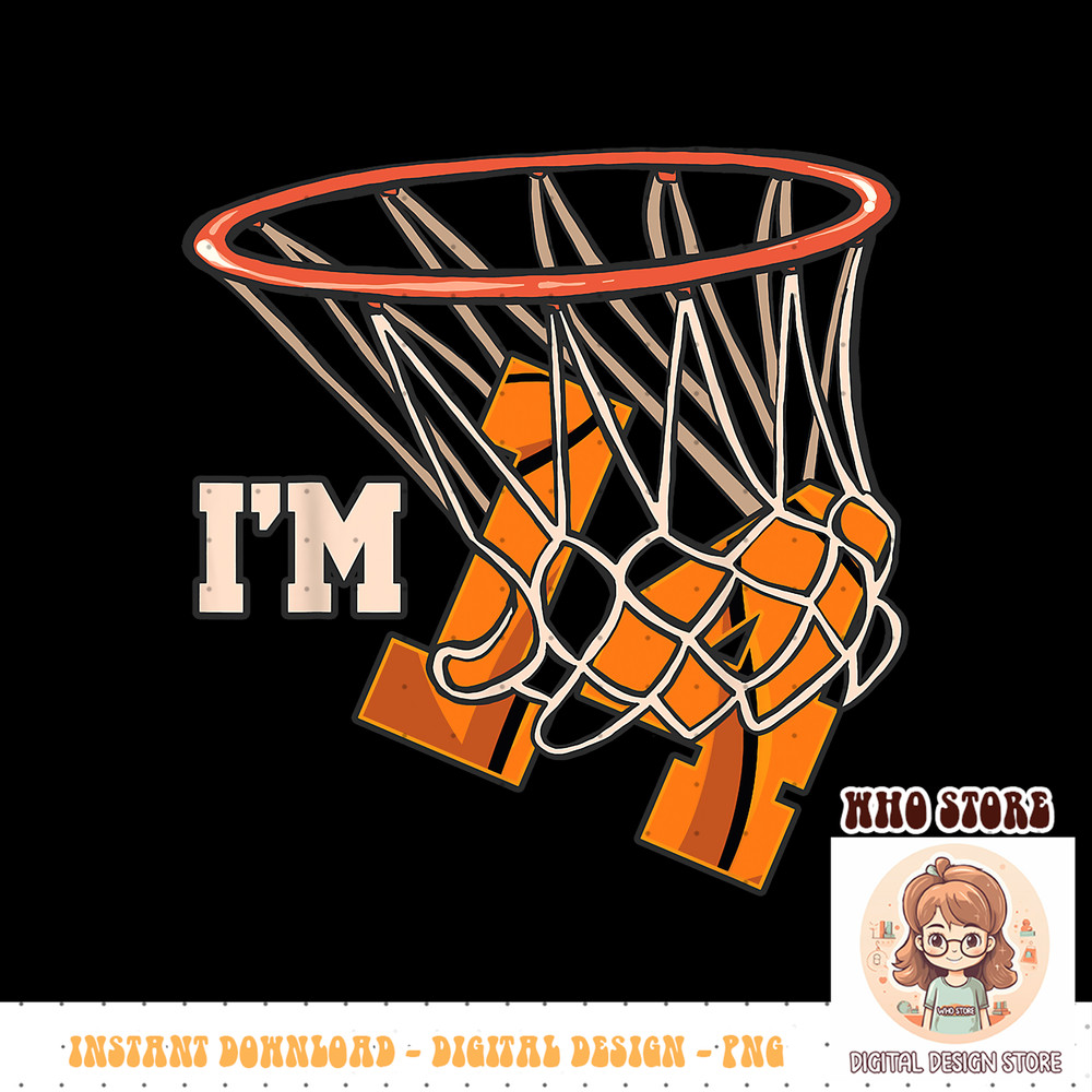 I m 14 Basketball Theme Birthday Party Celebration 14th PNG sublimation copy.jpg