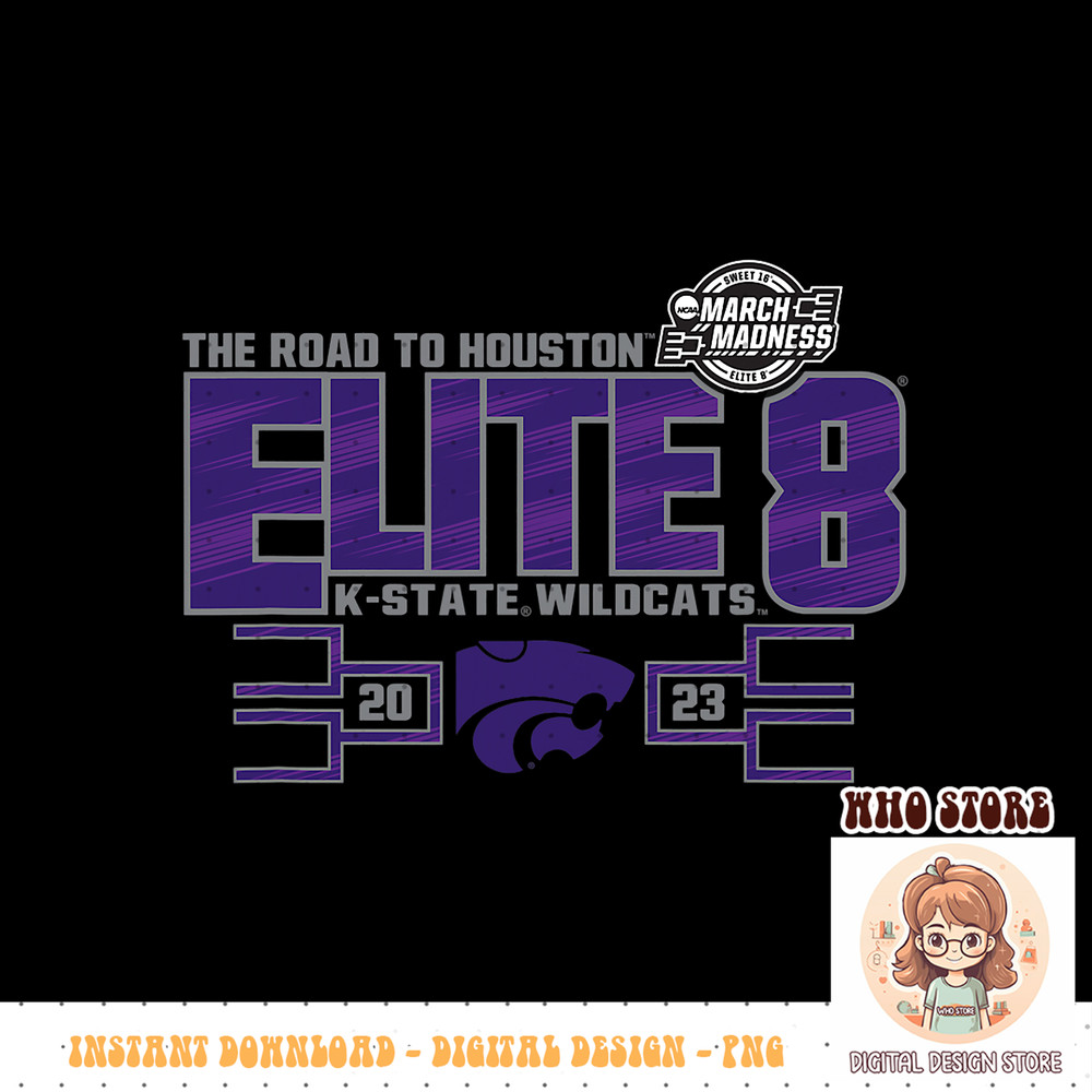 Kansas State Wildcats Elite 8 2023 Basketball White PNG sublimation copy.jpg