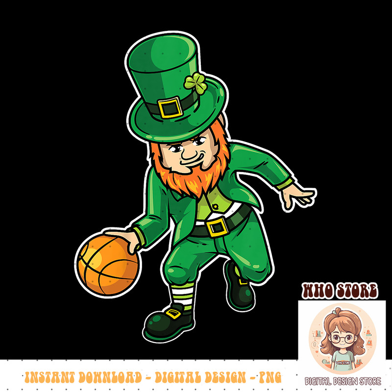 Kids Basketball St Patricks Day Shirt, Lucky Basketball Tee PNG sublimation copy.jpg