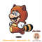 Nintendo Super Mario Tanooki Suit Jump Graphic png download png download copy.jpg