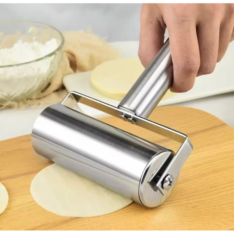 Stainless Steel Double Head NonStick Rolling Pin 0