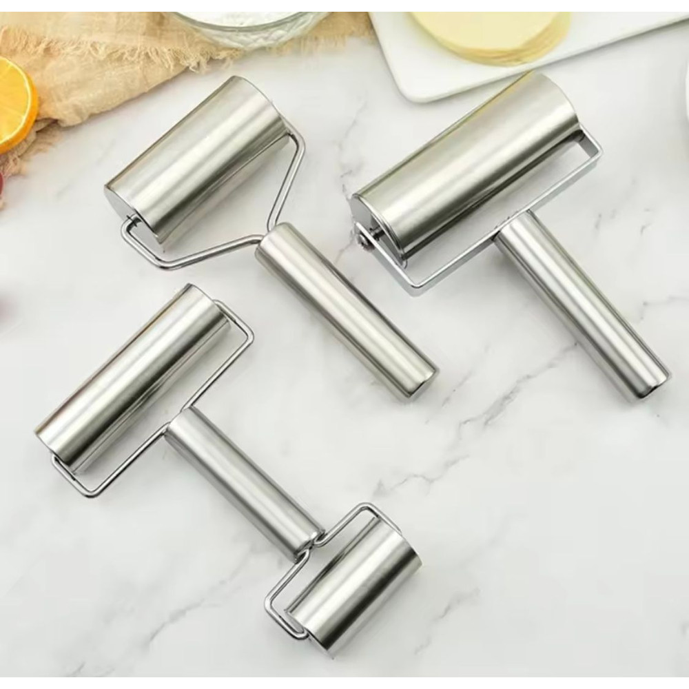Stainless Steel Double Head NonStick Rolling Pin 2