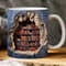 Ceramic 3D Library Bookshelf Mug 2