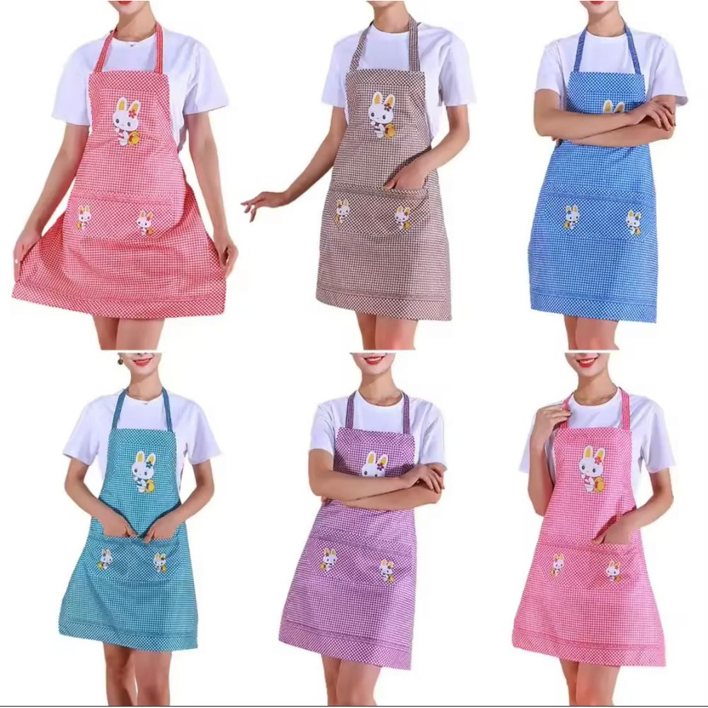 Women Apron Practical One Size Kitchen Apron 2
