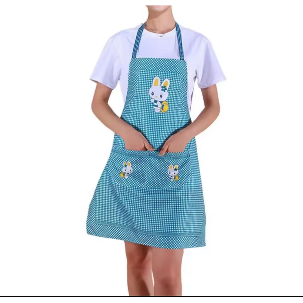 Women Apron Practical One Size Kitchen Apron 6