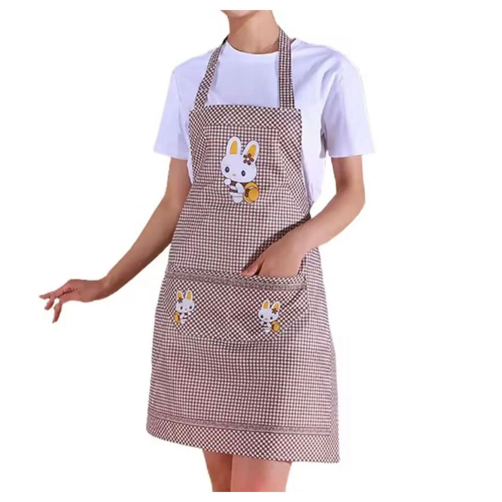 Women Apron Practical One Size Kitchen Apron 7