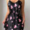 Washable Sleep Dress With Adjustable Straps Elegant Women 3