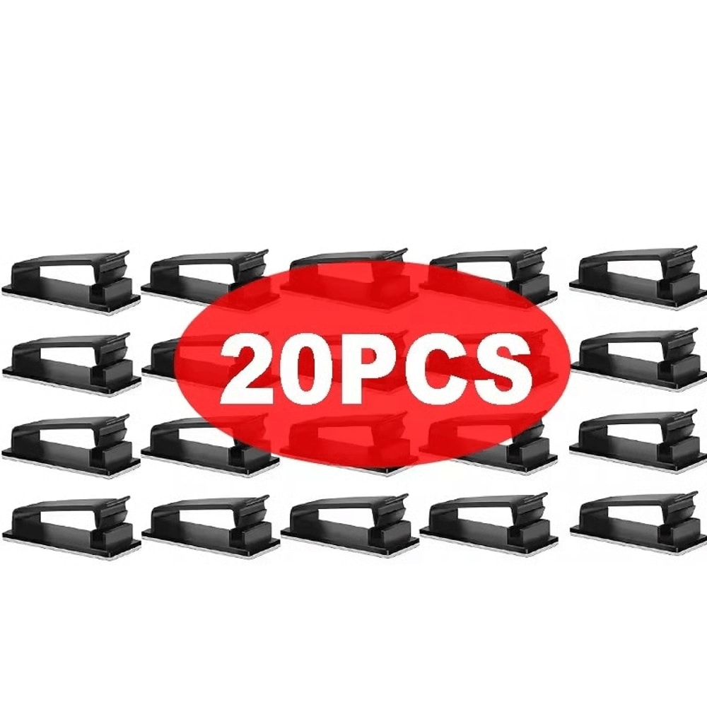 Selfadhesive Cable Organizer Cable Clamp Clips Holder Clamp For Management Car USB Data Cable Cord