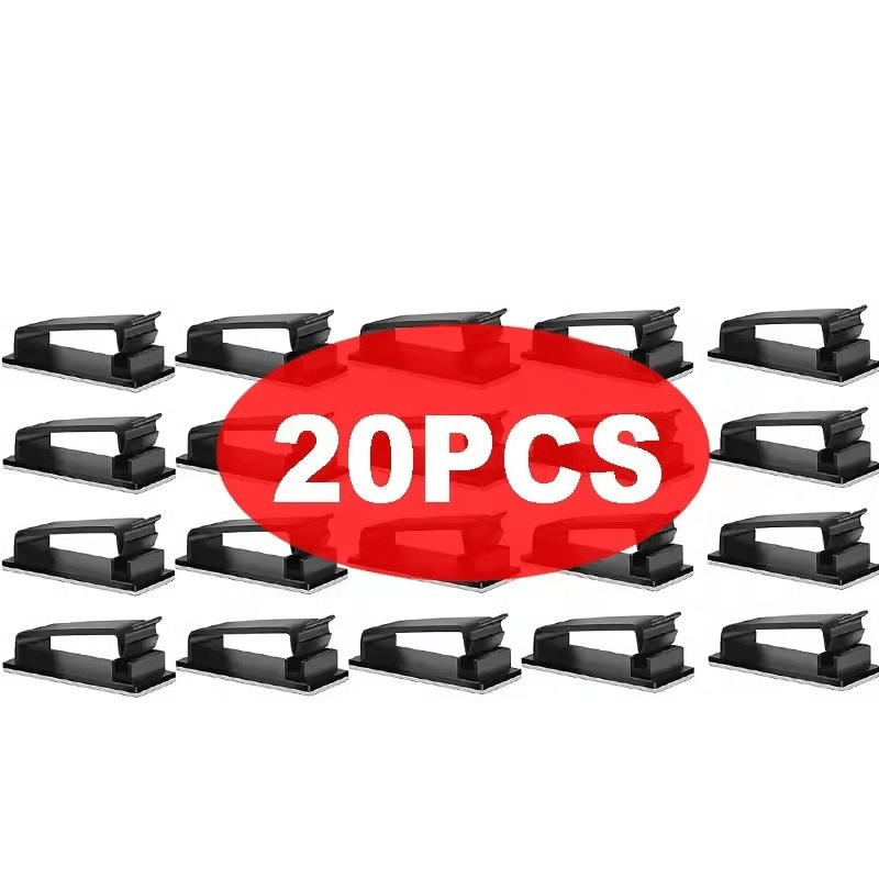 Selfadhesive Cable Organizer Cable Clamp Clips Holder Clamp For Management Car USB Data Cable Cord