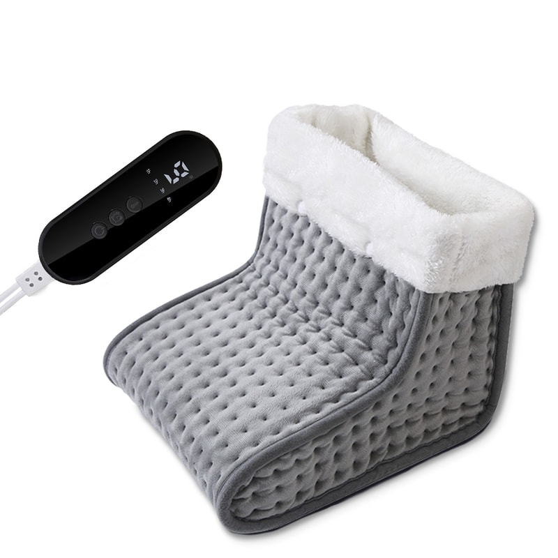 Electric Heated Foot Warmers Soft Feet Heating Pad 9 Gear Adjustable Temperature Electric Shoe Heat 5