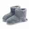 USB Heater Shoes Winter Warm Plush Heating Rechargeable Slippers Electric Snow Boots Foot Warmer 5