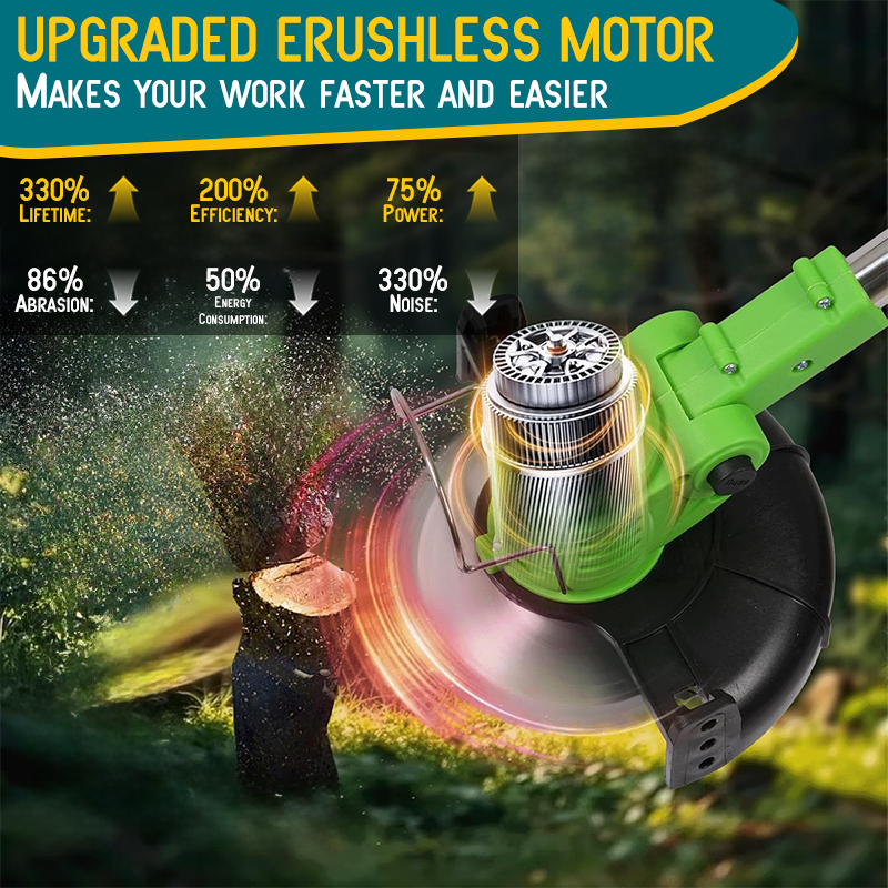 Gardening Tools Cordless Lawn Mowers And Riding Weed Trimmer Weed Eater Suitable For Courtyards And 2