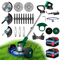 Gardening Tools Cordless Lawn Mowers And Riding Weed Trimmer Weed Eater Suitable For Courtyards And 6