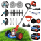 Gardening Tools Cordless Lawn Mowers And Riding Weed Trimmer Weed Eater Suitable For Courtyards And 8