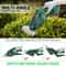 2 IN 1 Electric Hedge Trimmer Grass Scissors Lawn Mower Cordless Garden Shrub Pruning Tool Gardener 4