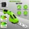 2 In 1 Cordless Electric Hedge Trimmer Rechargeable Handheld Household Lawn Shrub Weeding Pruning M 3