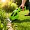 2 In 1 Cordless Electric Hedge Trimmer Rechargeable Handheld Household Lawn Shrub Weeding Pruning M 0