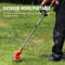 Cordless Handheld Electric Grass Trimmer Adjustable Lawn Mower Garden Tool For Yard Weed And Grass 2