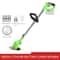 Cordless Handheld Electric Grass Trimmer Adjustable Lawn Mower Garden Tool For Yard Weed And Grass 7