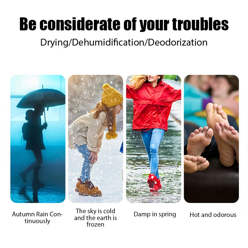 Boots Electric Shoes Dryer Deodorizer UV Shoe Drying Household Heat Dehumidifier Foot Warmer Heater 3