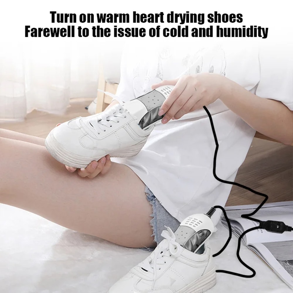 Boots Electric Shoes Dryer Deodorizer UV Shoe Drying Household Heat Dehumidifier Foot Warmer Heater 5