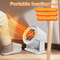 Portable Desktop Electric Heater For Home And Office Mini Warm Air Fan For Desk Use And Foot Warmer 1
