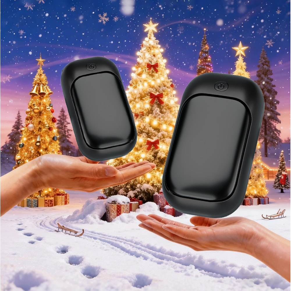Magnetic Rechargeable Hand Warmer Set Portable Handheld Heater Winter Essential Mens Technology Gif 3