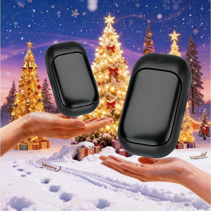 Magnetic Rechargeable Hand Warmer Set Portable Handheld Heater Winter Essential Mens Technology Gif 3
