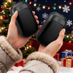 magnetic rechargeable hand warmer set, portable handheld heater, winter essential, men's technology gift
