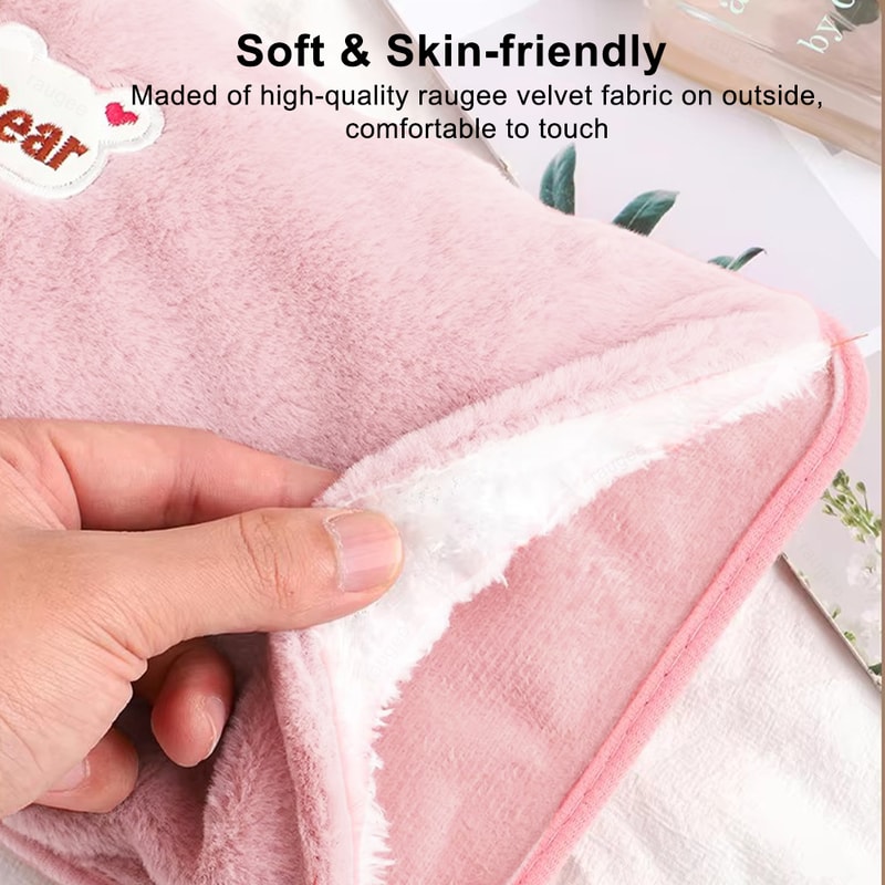 Hand Warmer Electric Hot Water Bag Soft Hand Heater Fast Heating Warm Winter Rechargeable Bag Hands 3