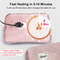 Hand Warmer Electric Hot Water Bag Soft Hand Heater Fast Heating Warm Winter Rechargeable Bag Hands 4