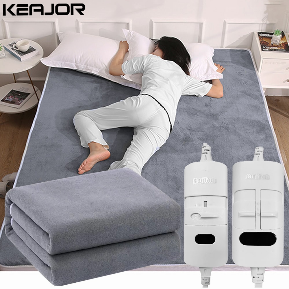 Electric Blanket Thicker Automatic Thermostat Electric Heating Blanket Body Warmer Thermal Mattress 0