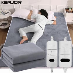 electric blanket thicker, automatic thermostat electric heating blanket, body warmer thermal mattress for room