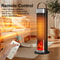 Electric Heater With Portable Fast Heating Fan Intelligent Digital Display Hot Air Blower Remote Co 2