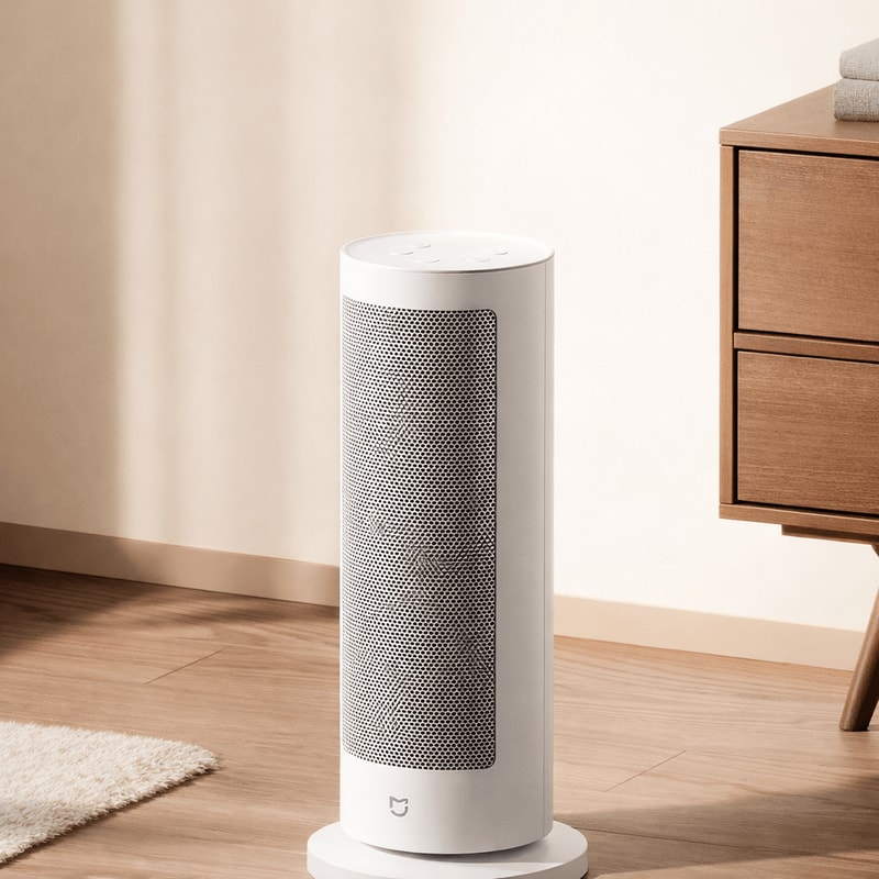 Heater Fan PTC Ceramic Heaters With Smart Control Timer 70 WideAngle Oscillation For Fast Indoor He 0