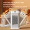 Portable PTC Ceramic Electric Heater Multi Stage Adjustment Silent Small Household Fan With Night L 4