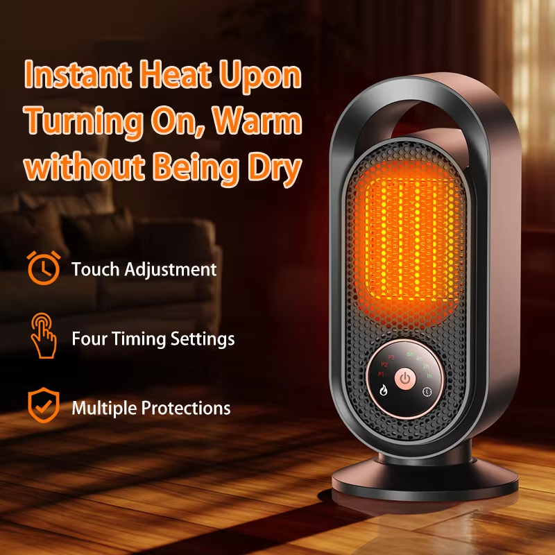 Space Heater Portable Electric Small Heater For Indoor Use PTC Ceramic Fast Safety Heat For Desk Of 1