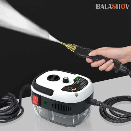 Portable Steam Cleaner for Home and Car, High Temperature Sterilization Pressure Jet Washer for Kitchen AC Cleaning
