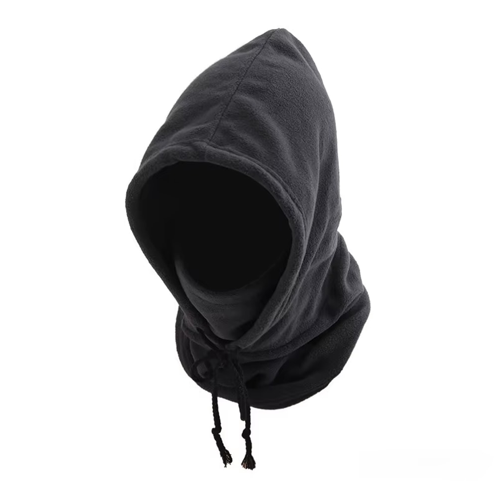 Unisex Winter Balaclava Knit Hood Windproof Mask With Drawstring Motorcycle Riding Headgear Warm Kn 3