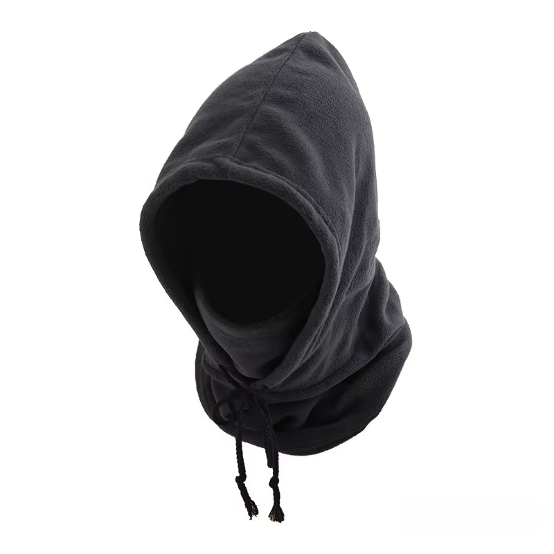 Unisex Winter Balaclava Knit Hood Windproof Mask With Drawstring Motorcycle Riding Headgear Warm Kn 3