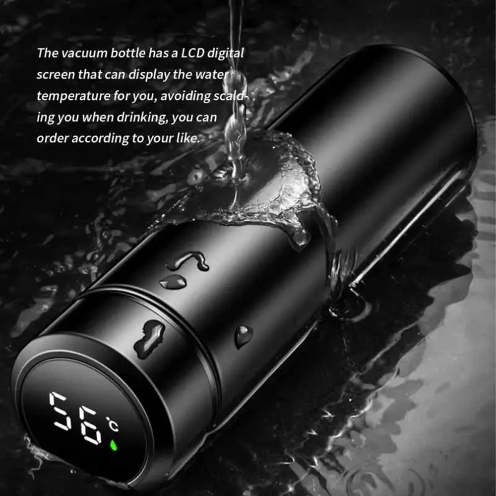 Thermos Bottle Smart Cup Digital With Temperature Display Stainless Steel Thermos Bottle Longlastin 1